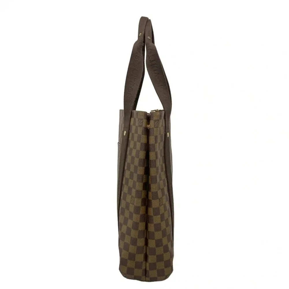 LOUIS VUITTON Cabas Beaubourg N52006 Ebene Damier CA4038 Tote Bag Damier Canvas - Picture 3 of 14